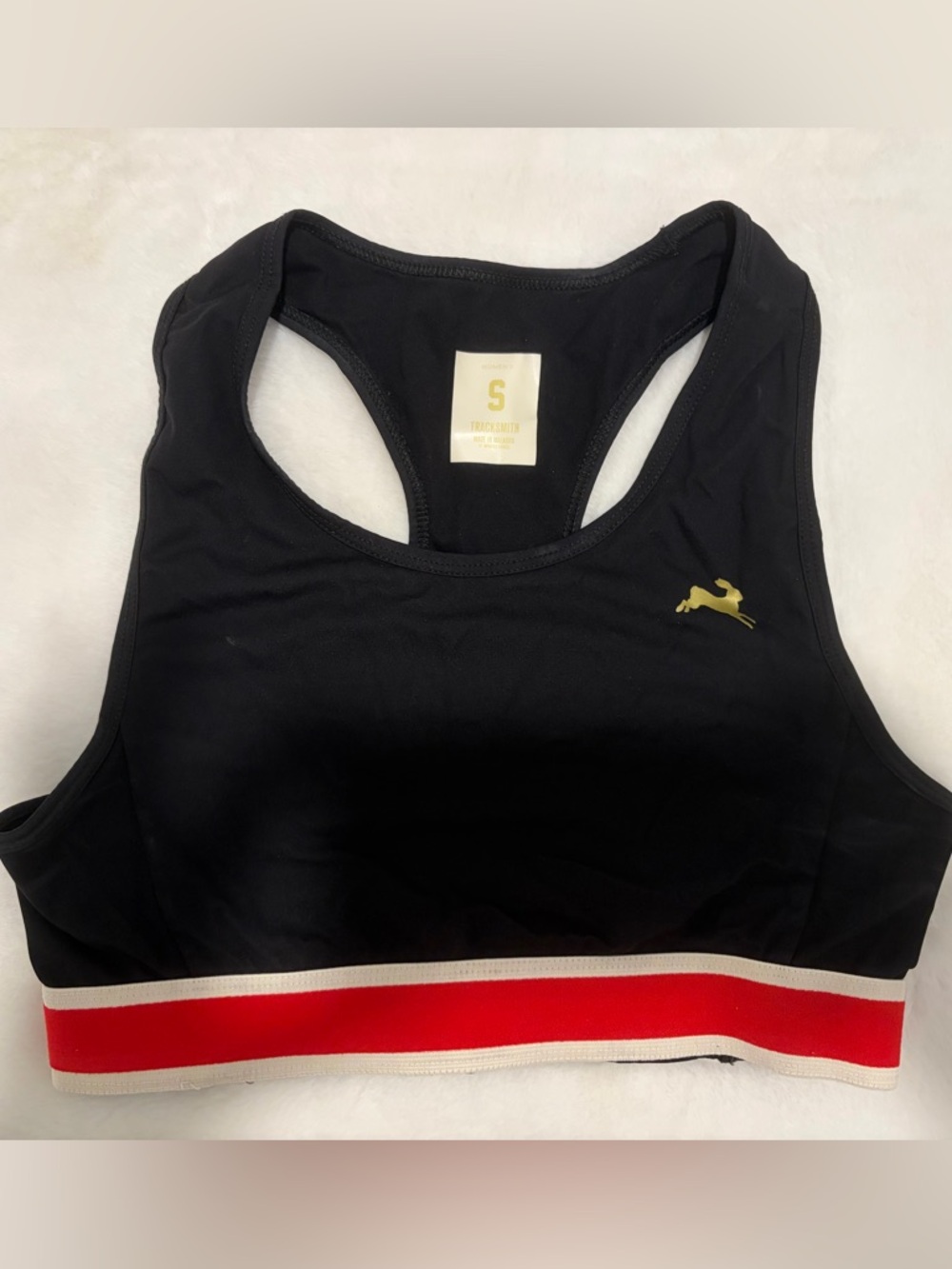 Tracksmith Run Bra - Black